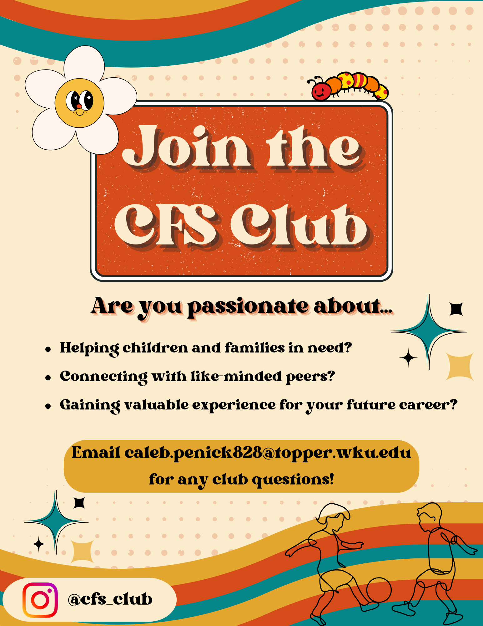 flyer call out for student group