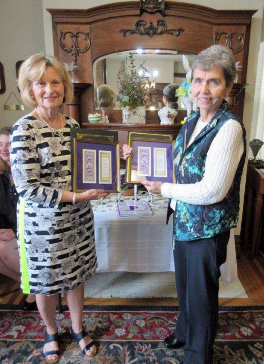 Two 50-year Phi U members honored