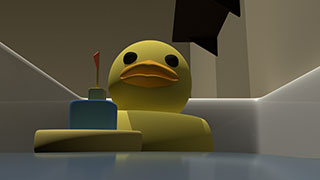 Draining animation clip