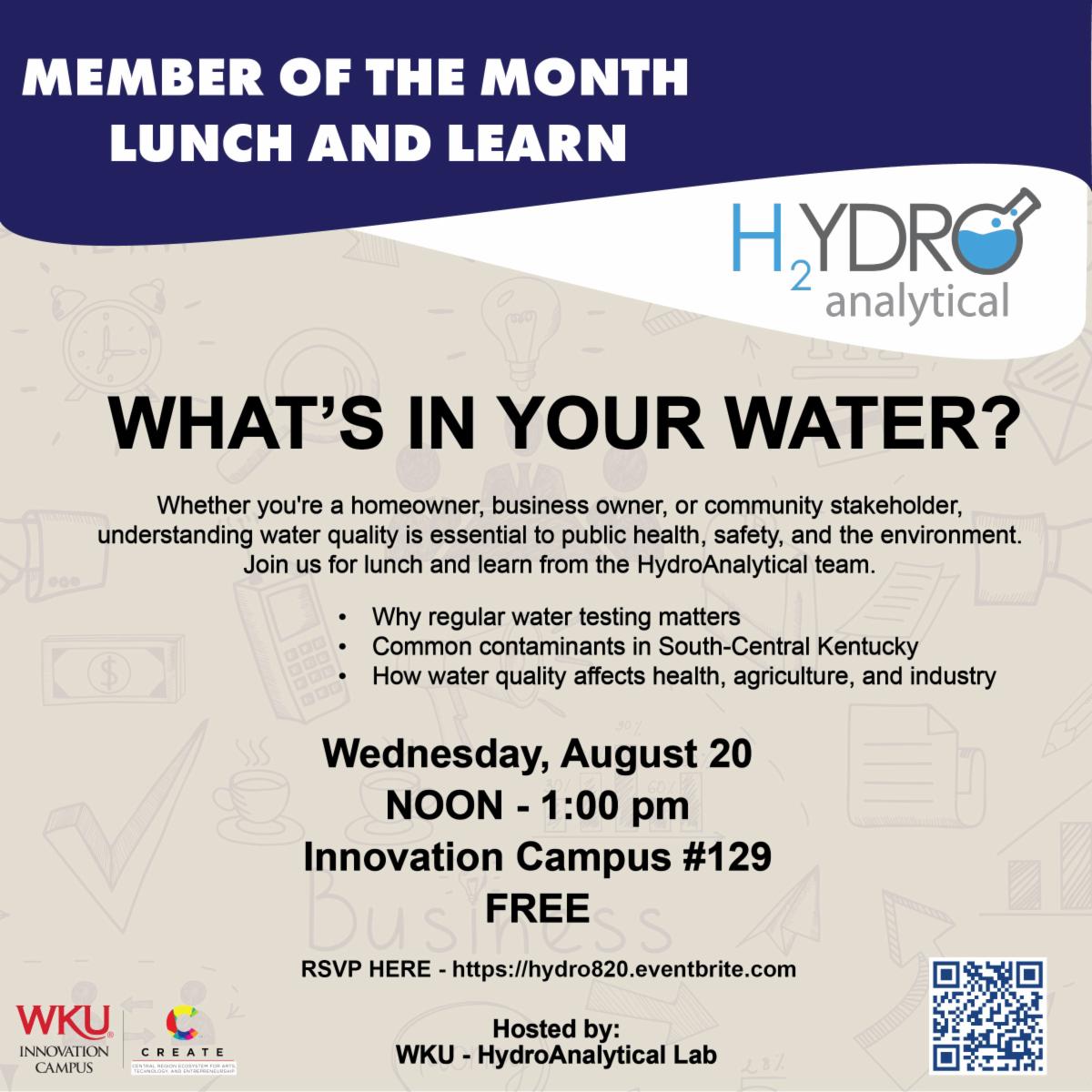 ARTP HydroAnalytical Lab Event ARTP HydroAnalytical Lab Event