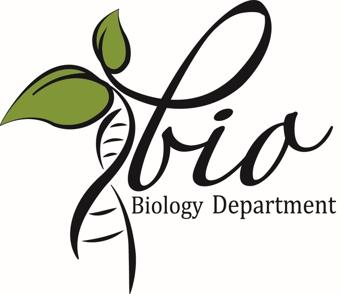 bio logo with leaf and dna strand