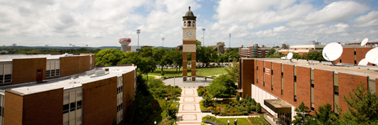 Photo of Guthrie Mall by Clinton Lewis.