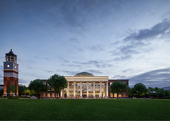 College of Business Building - Normal Street Elevation Night