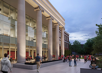 College of Business Building - Normal Street View