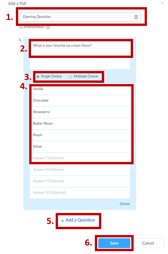 Creating Polls Creating Polls