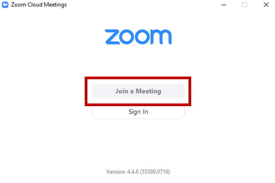 Join a Meeting - MAC Join a Meeting - MAC