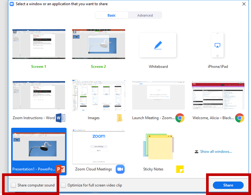 Sharing Content Sharing Content