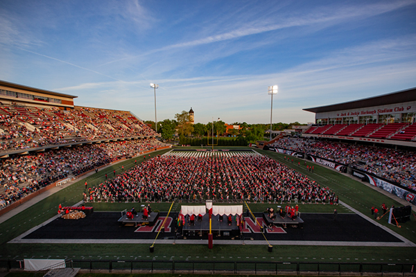 WKU Commencement WKU L.T. Smith Stadium Commencement