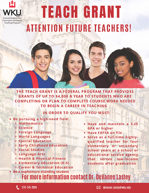 Teach Grant Flyer