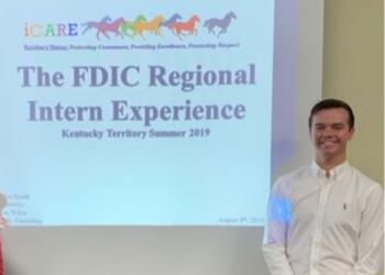 Seth Newby interned at the FDIC in the Summer of 2019