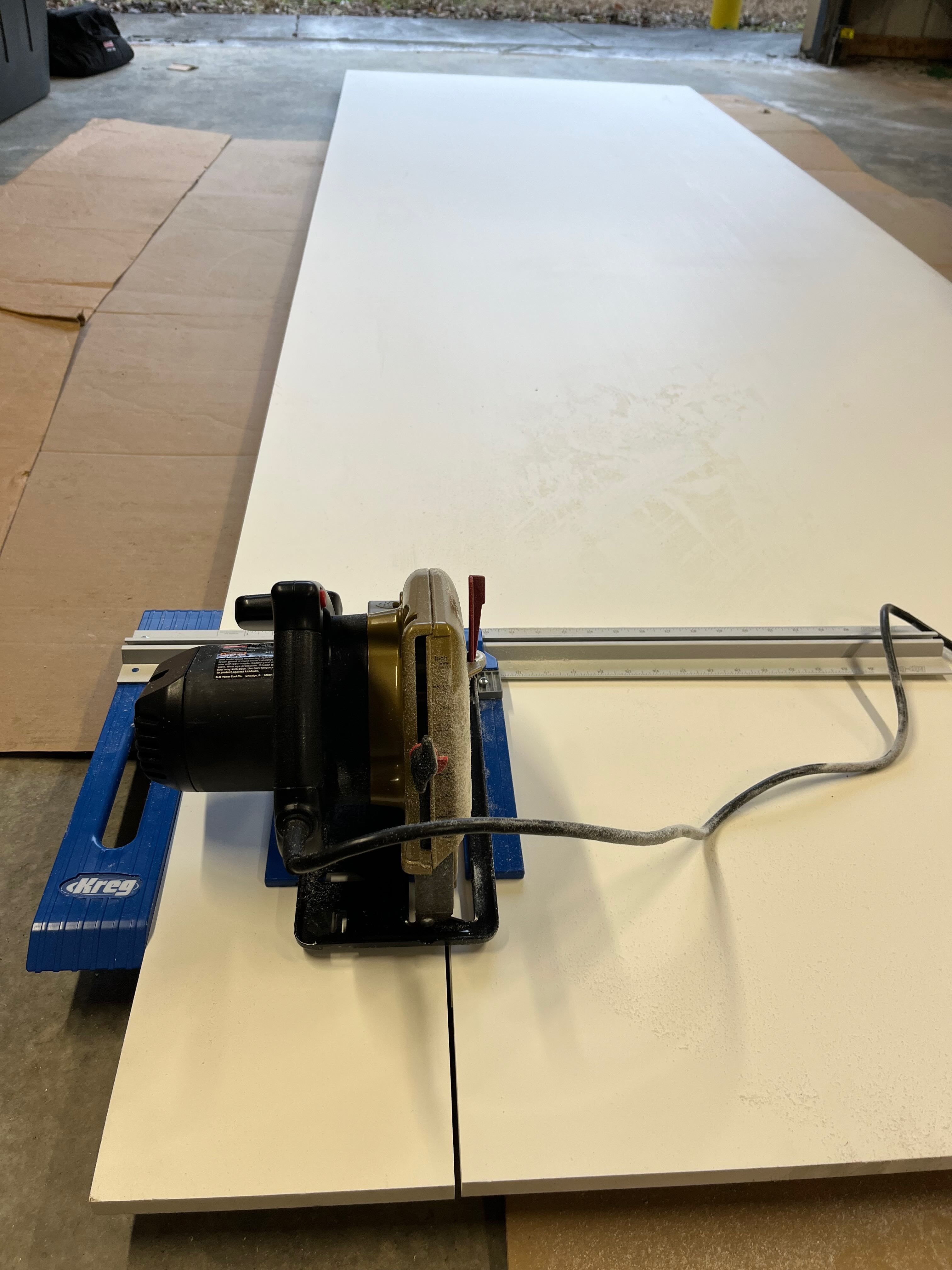 rip cutting VERSATEX sheets