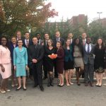 Members of the 2018-19 WKU Forensic Team at Ball State University, 14 October 2018