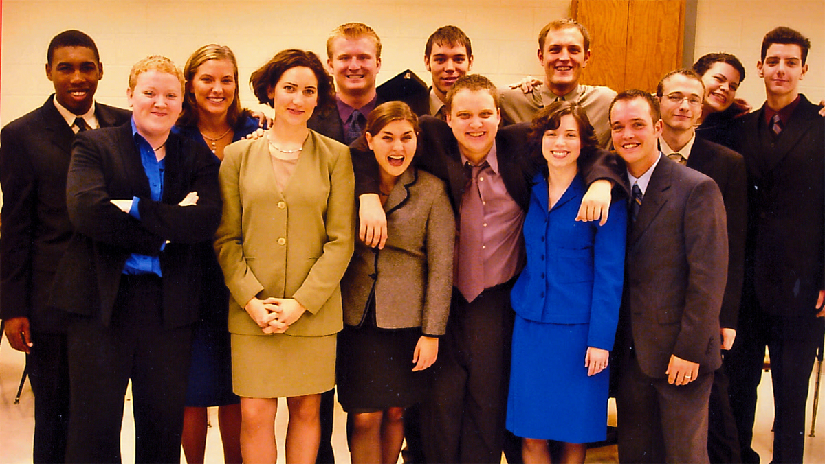 Some of the 2005 William E. Bivin Forensic Society