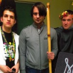 Coaches in ridiculous costumes