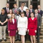 Debaters at the 2016 WKU/Alumni Fall Tournament at WKU