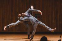 Jonah Johnson & Rashon Leday performing duo interpretation at 2023 Night Before Nationals