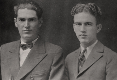 Men's negative Team 1928: J.C. Cave and Roy H. Owsley