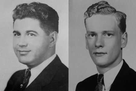 1943 Ogden and Robinson Oratorical Competition winners: George Riggs and Charles Loudermilk, Jr. 1943 Ogden and Robinson Oratorical Competition winners: George Riggs and Charles Loudermilk, Jr.