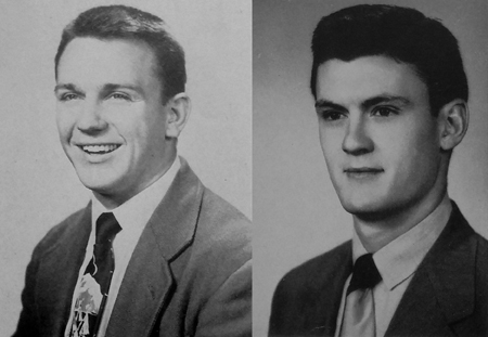 1950 Ogden and Robinson Oratorical Competition winners: Ogden: Douglas Hensgen; Robinson: James C. Chamberlain