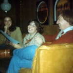 December 1978, Holly Watts, Carla Patterson (now Reagan) and Orin L. Harwood @ Forensic Union Christmas Party @ Larry Caillouet's