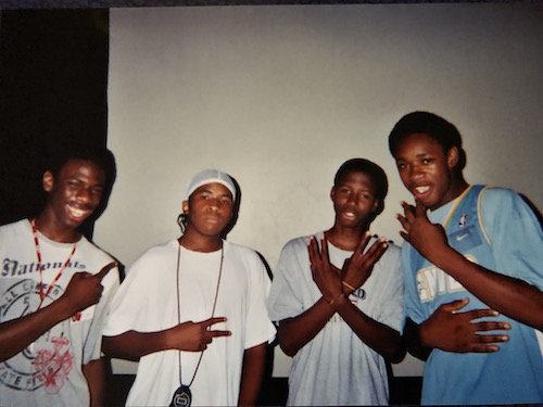 Khotso and his friends from VAMPY