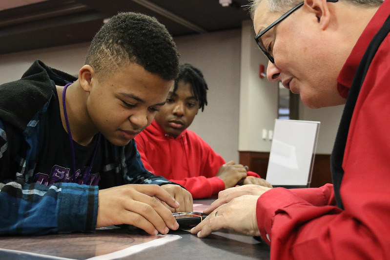 students at 2023 IFBG link to Flickr