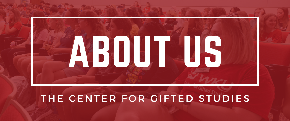 graphic that says About Us