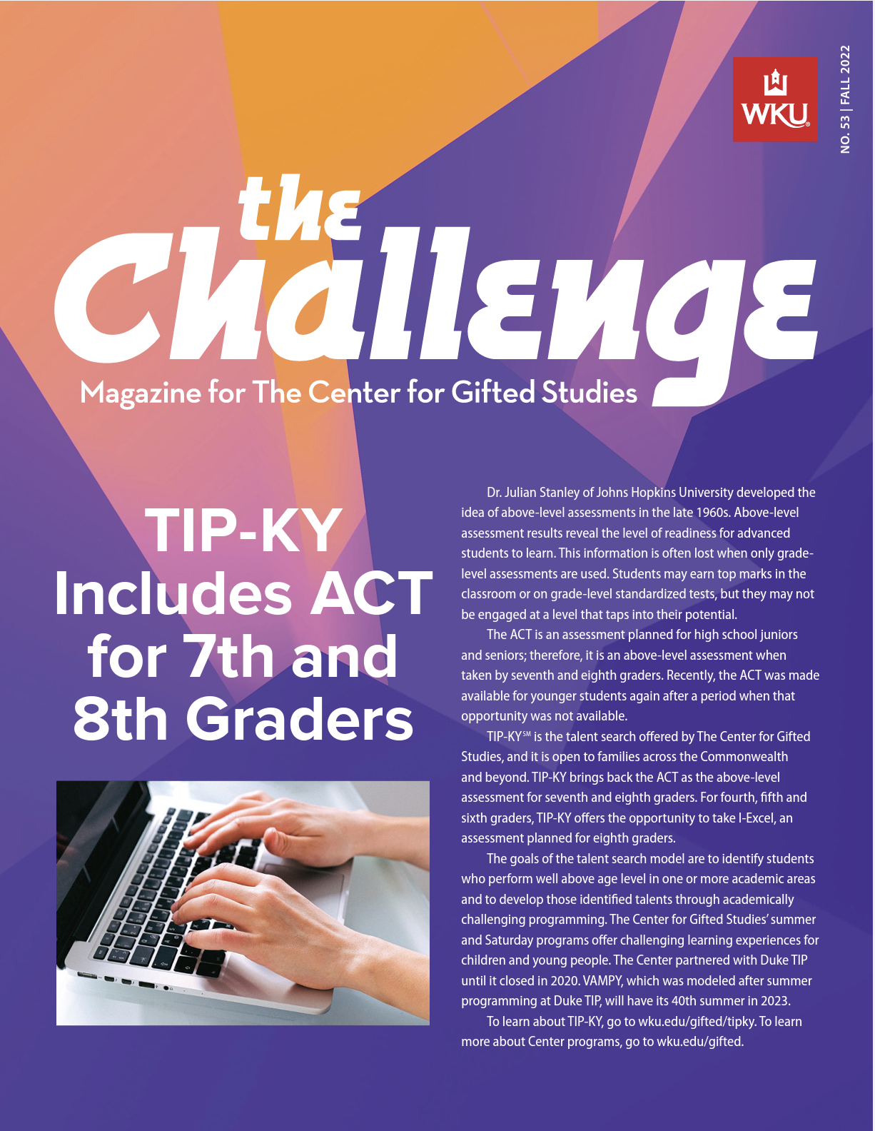 cover of the challenge issue number 53