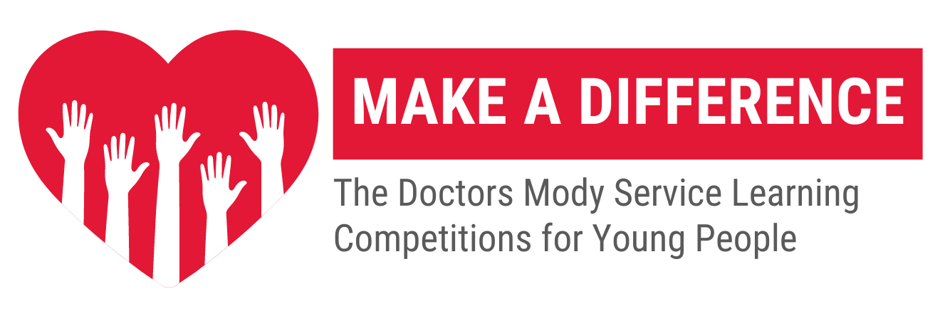 Make a Difference Service Learning graphic