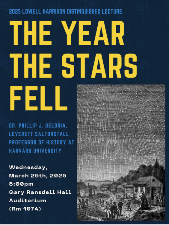 2025: Dr. Philip J. Deloria (Harvard University), “The Year the Stars Fell” Poster of Pan Am’s Yankee Clipper”