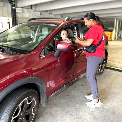 Move In Drive Thru Check In