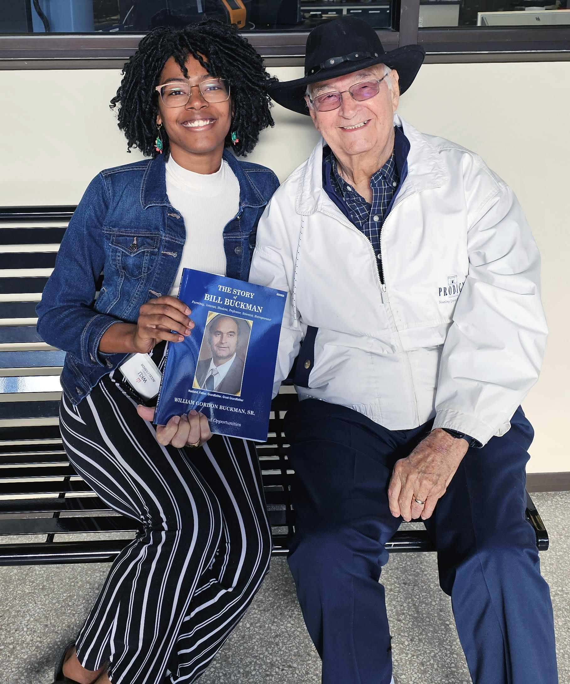 Nessa and Dr. Bill Buckman