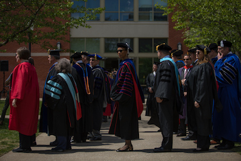 delegates in procession