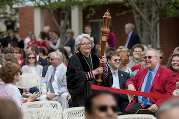 delegates in procession
