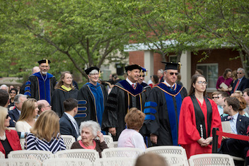 delegates in procession