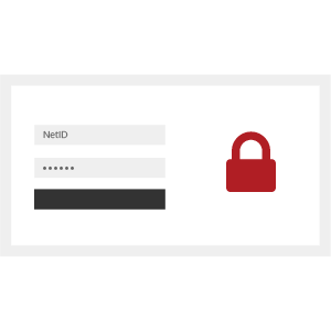Illustration of a login screen