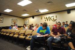 wku students at museum