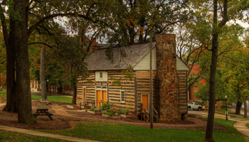 Felts Log House