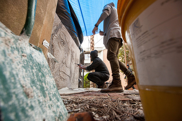 HAD Artist Collective at work