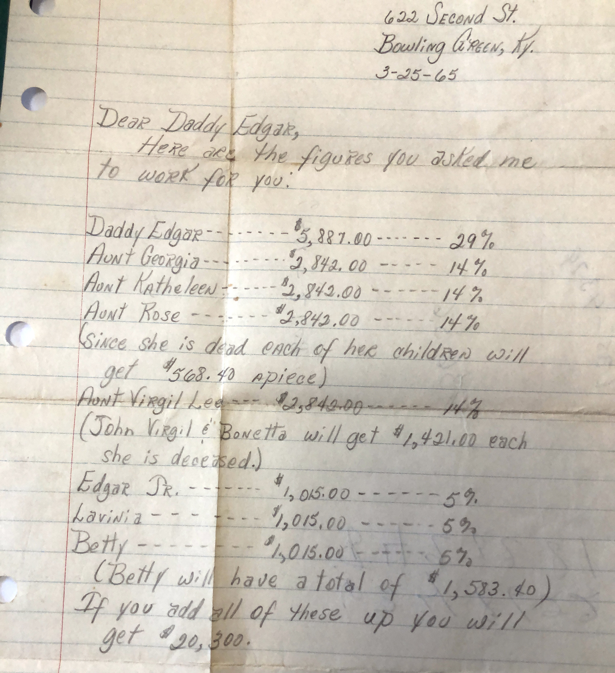 Bailey Property Settlement