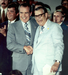 Tim Lee Carter with President Nixon Tim Lee Carter with President Nixon