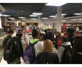 University Experience class tours Special Collections University Experience class tours Special Collections