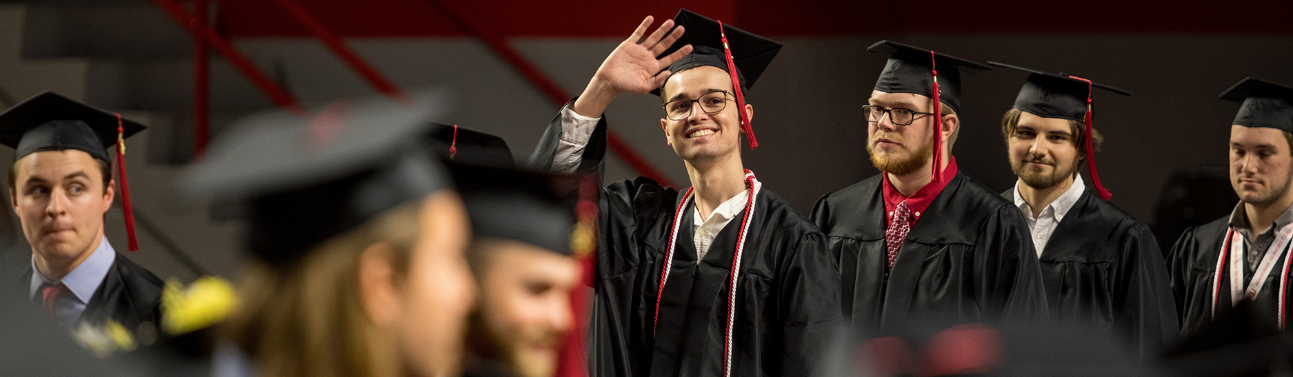 Students at Graduation