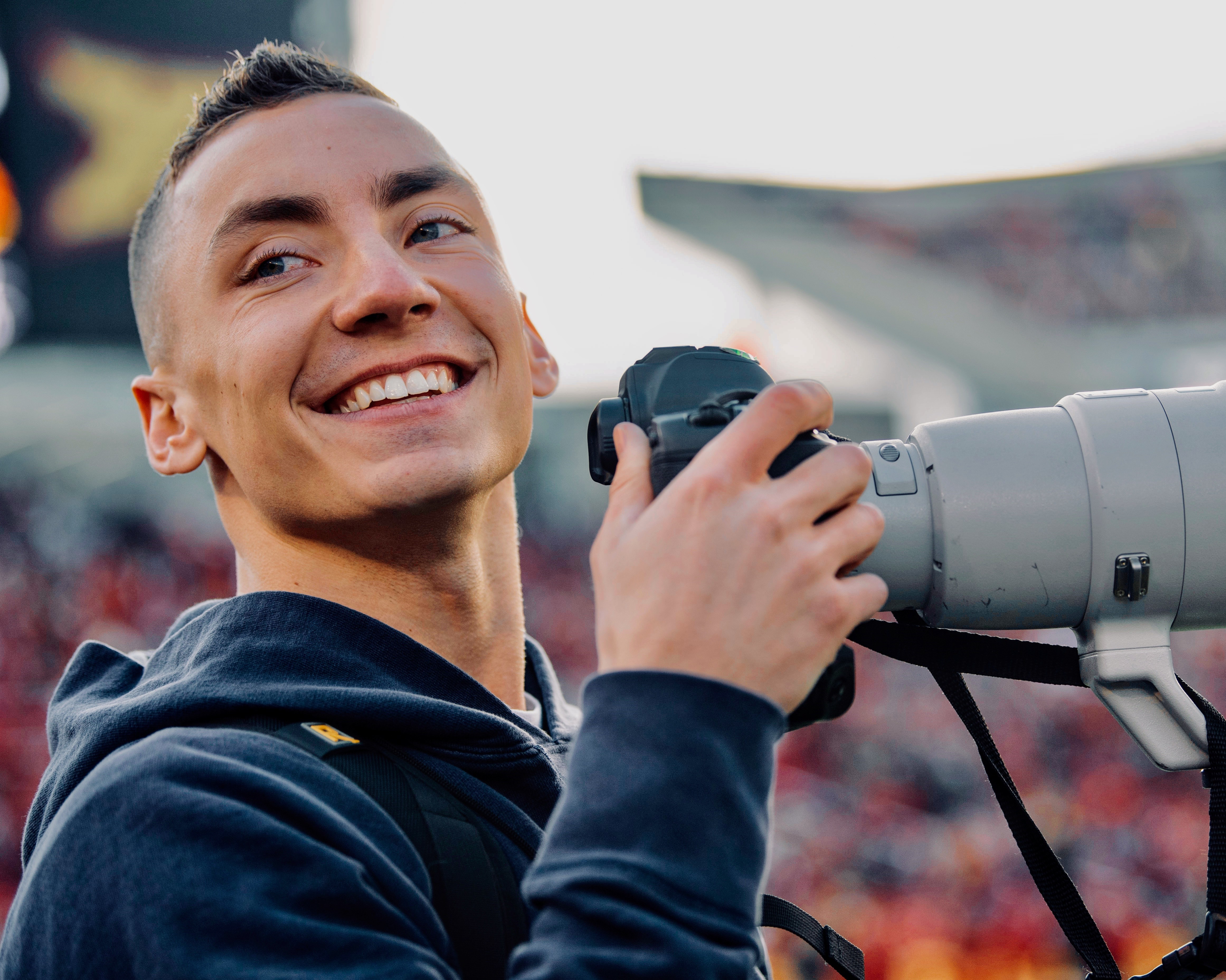 Student with a Camera