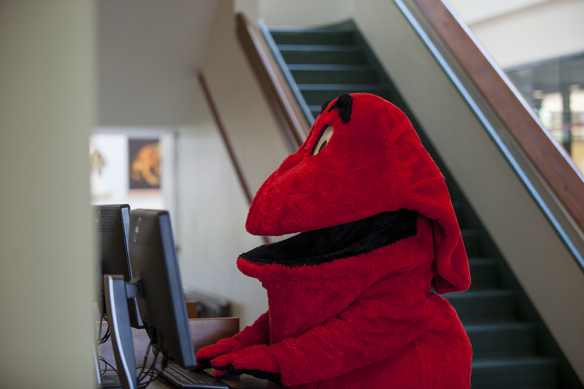 Big Red on a Computer Big Red on a Computer