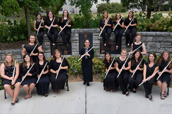 Group Photo with Flutes
