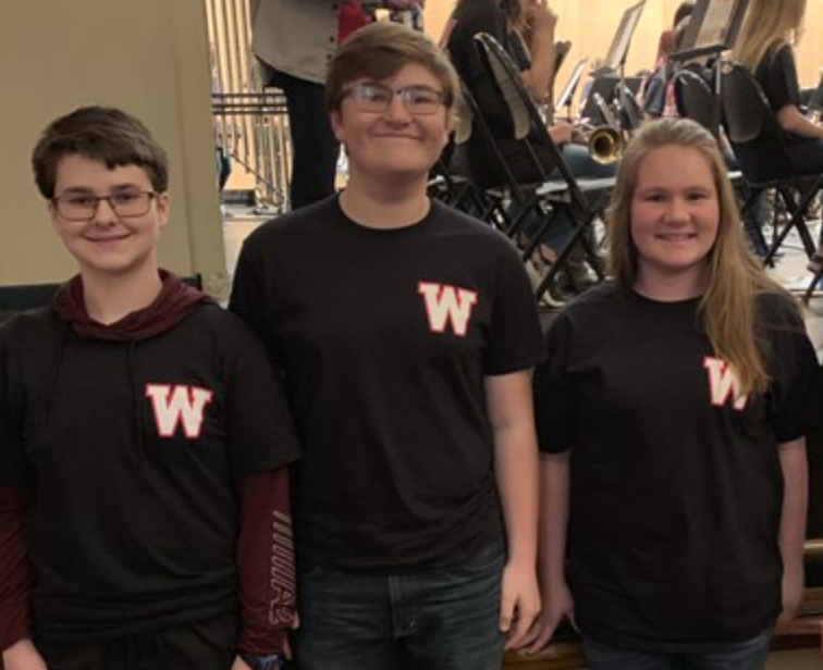 band clinic students