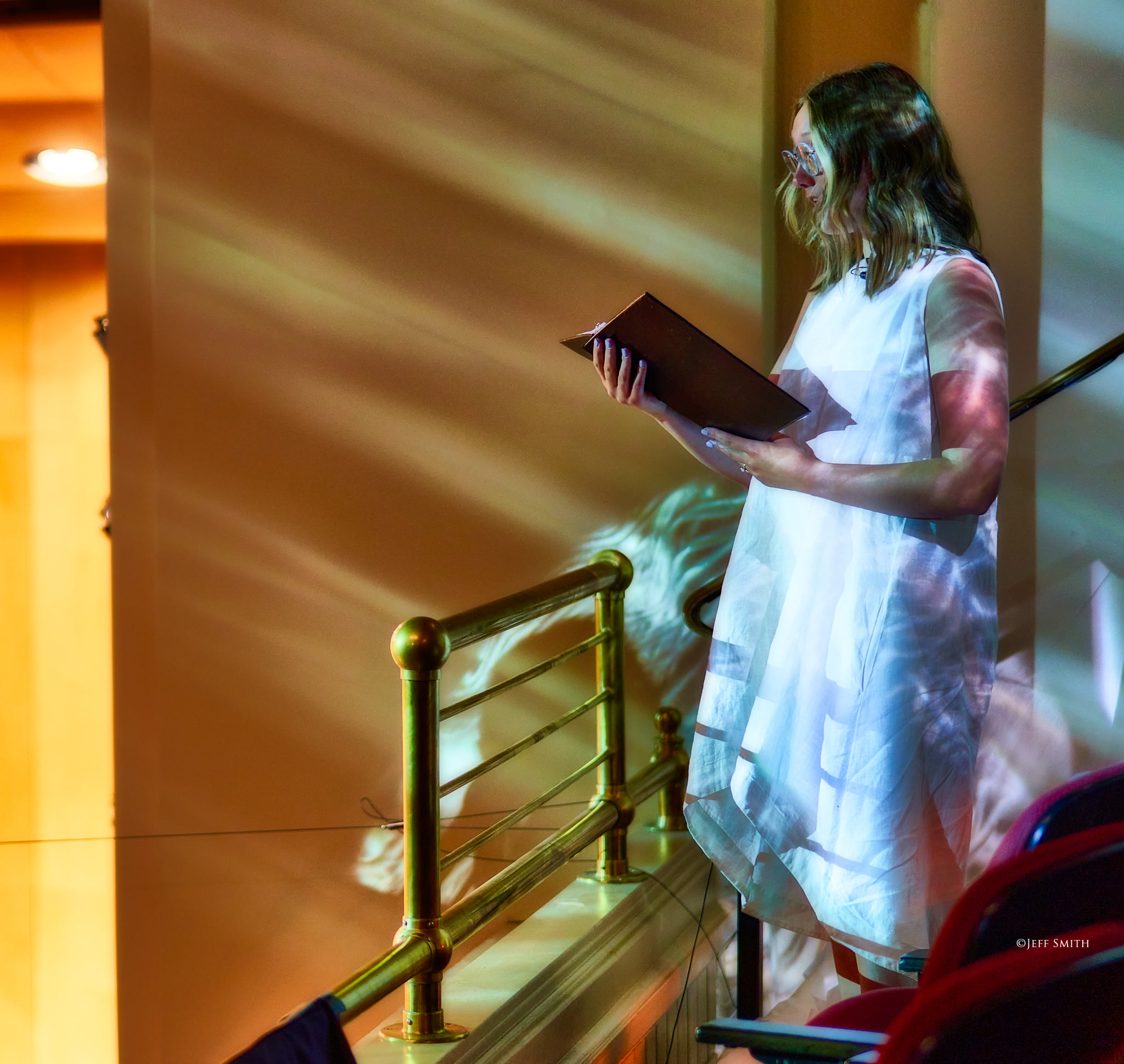 Singing at a Choir Concert