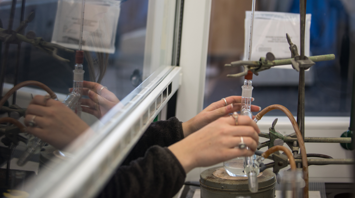 Students in Chemistry Lab