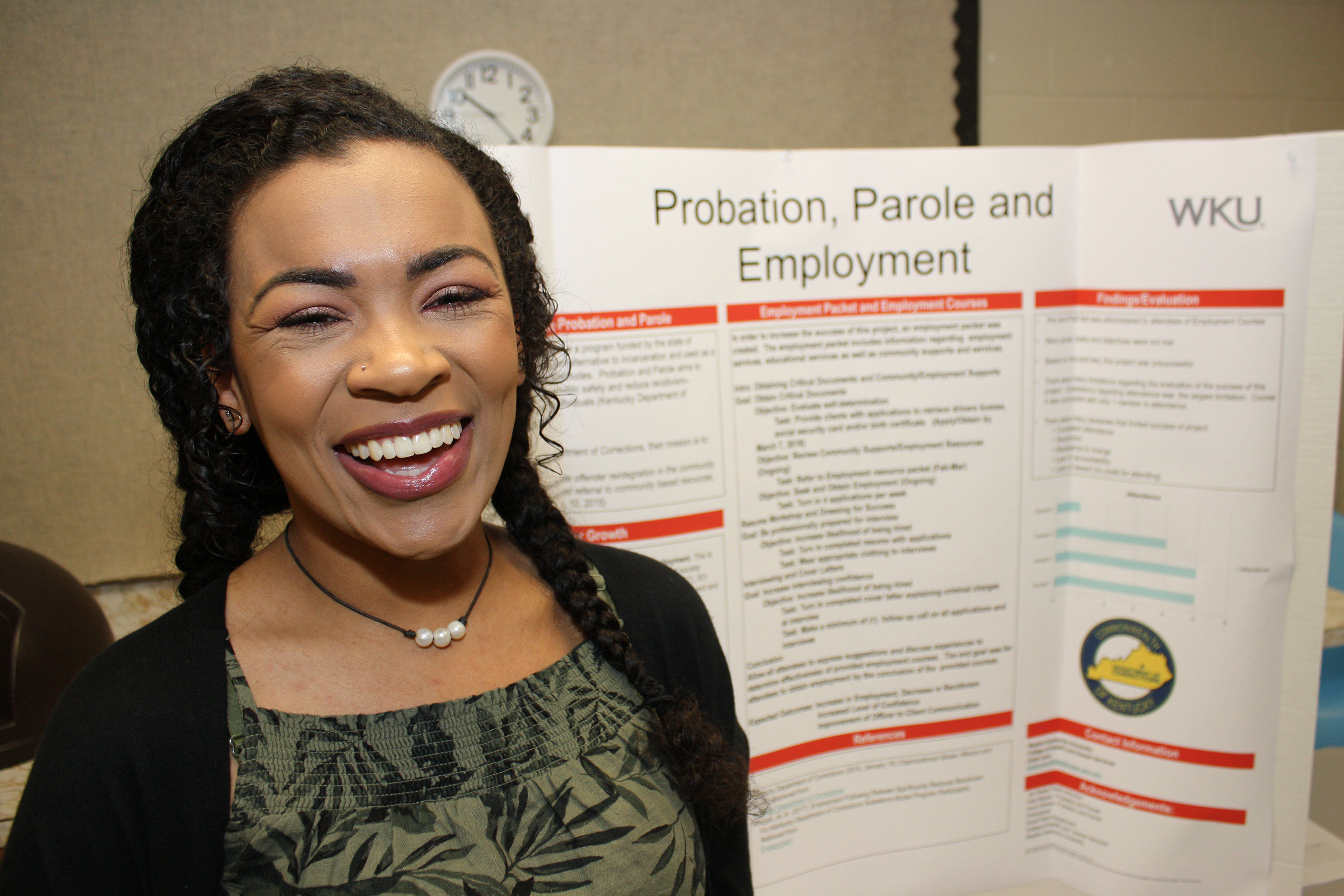 Happy Poster Presenter